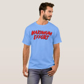最大限の努力 映画の名言 Tシャツ (正面フル)