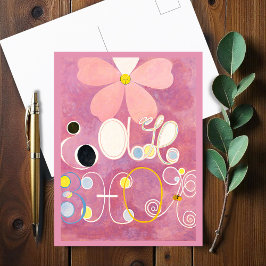 最大10個、第5位、成人期、ヒルマafクリント ポストカード