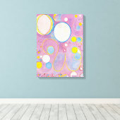 最大10個、第8位、成人 |ヒルマフクリント | キャンバスプリント (インサイチュ (ウッドフロア))