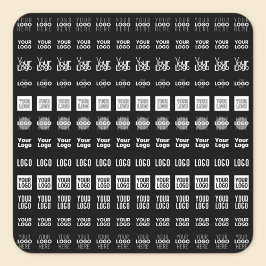 最大12個のロ違うゴまたはアップロードされた画像 スクエアシール