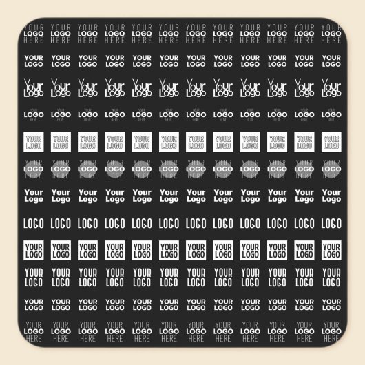 最大12個のロ違うゴまたはアップロードされた画像 スクエアシール