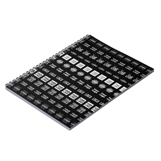 最大12種類のロゴまたはアップロード画像 ノートブック (左側)