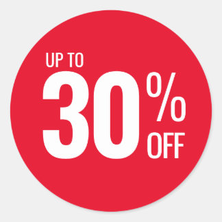 最大30%オフ(30)販売の中小規模企業向け小売 ラウンドシール