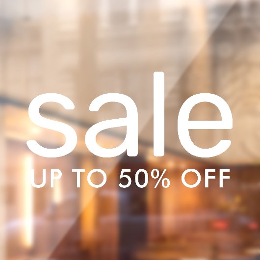 最大50%の文字を白カスタム色で販売 ウィンドウサイン (シート2)