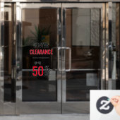 最大50%オフの冬のクリアランス清算 ウィンドウサイン (オフィスドア)