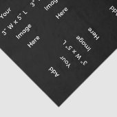 最大6枚の画像を追加できるテンプレートティシューペーパー 薄葉紙 (詳細)