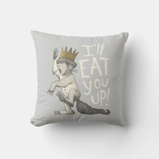 最大 |あ食べああ！ クッション (正面)