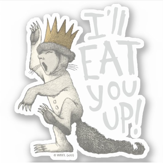 最大 |あ食べああ！ シール (正面)