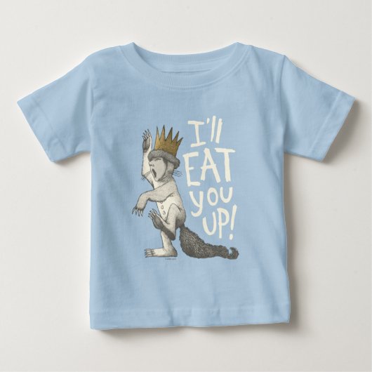 最大 |あ食べああ！ ベビーTシャツ (正面)