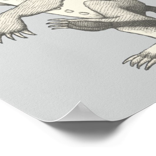 最大 |あ食べああ! ポスター (角)