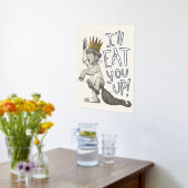 最大 |あ食べああ！ 箔ポスター (レイダウン (キッチン))