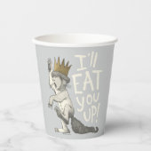 最大 |あ食べああ！ 紙コップ (正面)