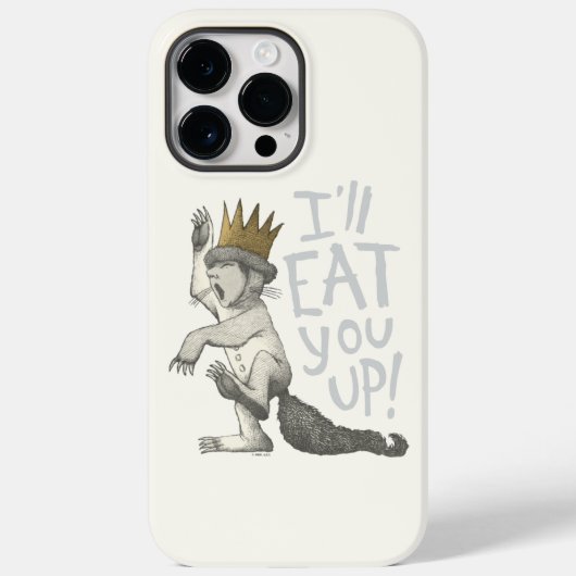 最大 |あ食べああ! Case-Mate iPhoneケース (裏面)