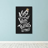 最大 | The King of All Wild Things キャンバスプリント (インサイチュ (ウッドフロア))