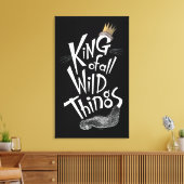 最大 | The King of All Wild Things キャンバスプリント (インサイチュ (リビング))