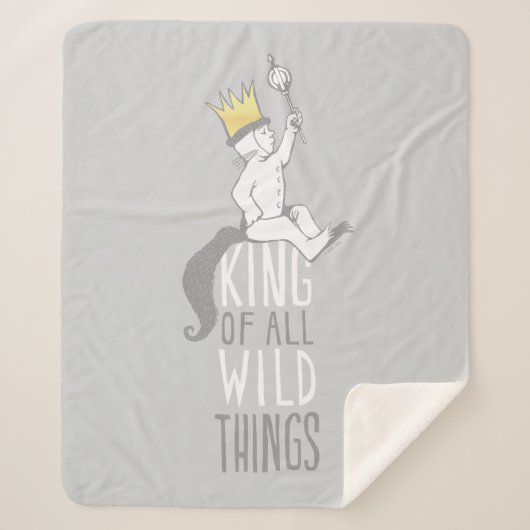 最大 | The King of All Wild Things シェルパブランケット (正面)