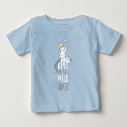 最大 | The King of All Wild Things ベビーTシャツ (正面)
