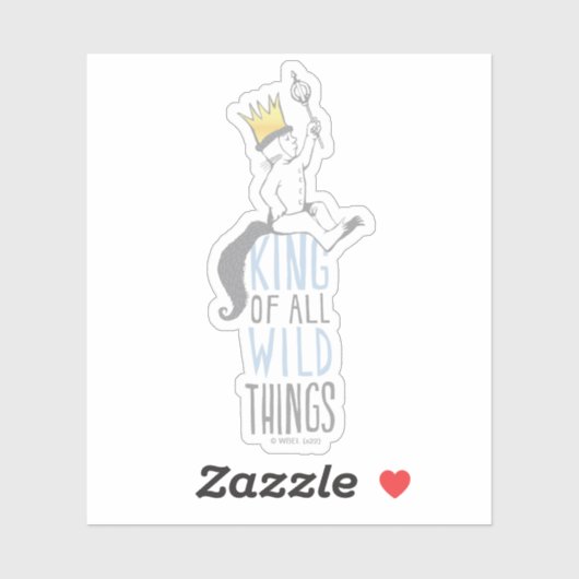 最大 | The King of All Wild Things - Blue シール (シート)