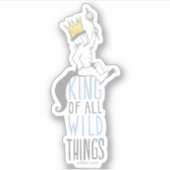 最大 | The King of All Wild Things - Blue シール (正面)