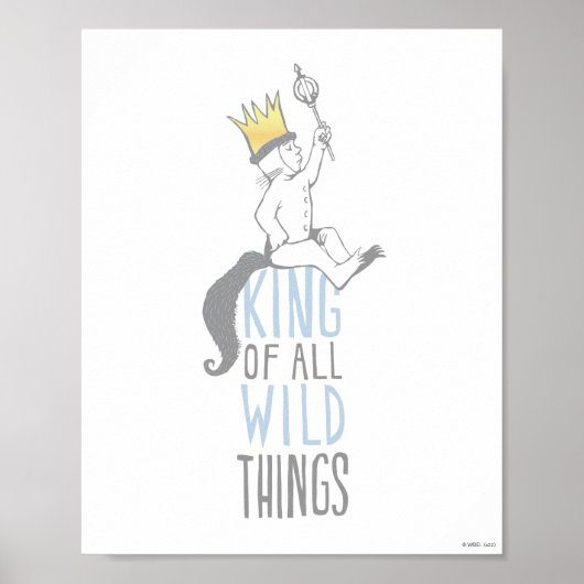 最大 | The King of All Wild Things - Blue ポスター (正面)