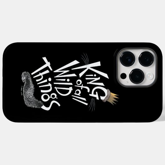 最大 | The King of All Wild Things Case-Mate iPhoneケース (裏面 (横))