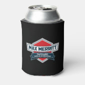 最大Meritt自動パーツクーラーボックス標準ロゴ 缶クーラー (缶裏面)