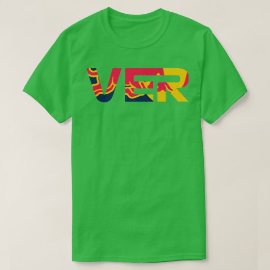 最大Verstappenロゴ Tシャツ (デザイン正面)