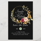 最安値の保存日付フローラリース予算 (正面)