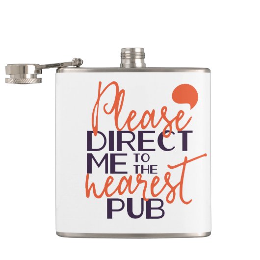 最寄おもしろいりのパブに案内して下さい フラスク (オープン)
