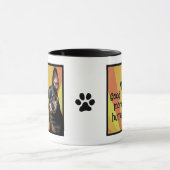 最小おもしろいピンマグ – おはよう、人間 マグカップ (中央)