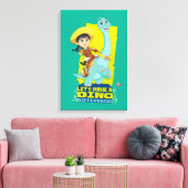 最小およびクローバー | D.違いを生む キャンバスプリント (インサイチュ (リビング))