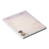 最小ピンハート母 ノートパッド (アングル)