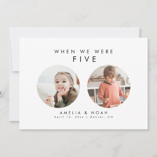 最小モダンベビー写真テーブル番号 (正面)