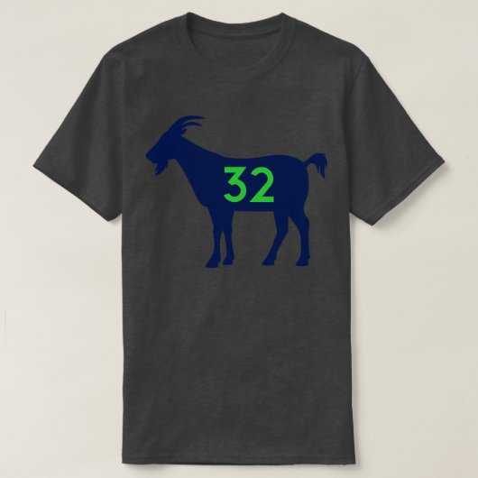 最小ヤギ32白 Tシャツ (デザイン正面)