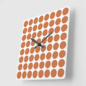 最小中性点 スクエア壁時計 (傾斜)