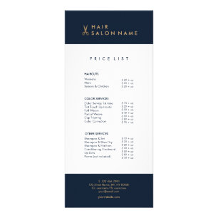 最小主義のきれいな金ゴールドのはさみのヘアーサロンのスタイリスト ラックカード