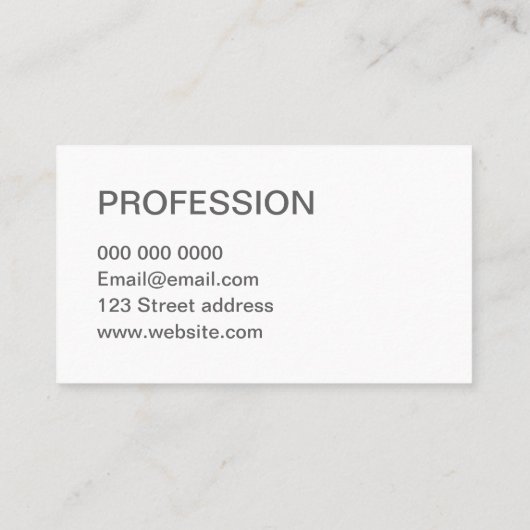 最小主義のオレンジモダンではっきりしたな名刺 名刺 (裏面)