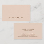 最小主義のシンプルなタイポグラフィのモモの名刺 名刺 (正面/裏面)