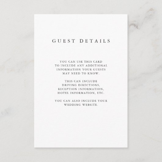 最小主義のブラシ|ののどの金ゴールドのゲスト情報 エンクロージャーカード (正面)