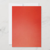 最小主義のメリーで、結婚したなカップルの写真の休日 サンキューカード (裏面)