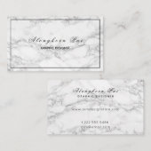 最小主義のモダンな専門の名刺 名刺 (正面/裏面)