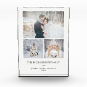 最小主義のモダンな格子| 3つの写真 フォトブロック (正面)