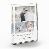 最小主義のモダンな格子| 3つの写真 フォトブロック (左)