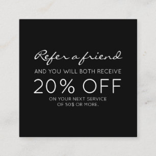 最小主義のモダンな紹介 紹介カード