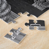 最小主義のロープの結び目 ジグソーパズル (側面)