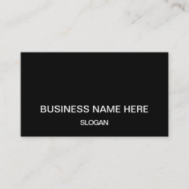 最小主義の専門の会社の名刺 名刺