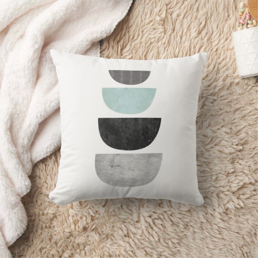 最小主義の幾何学的で抽象的でモダンな装飾用クッション クッション (ブランケット)