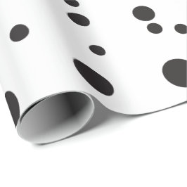 最小主義の点 ラッピングペーパー