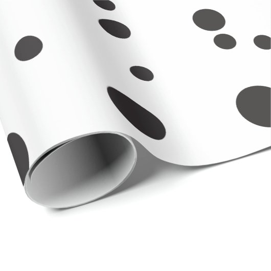 最小主義の点 ラッピングペーパー (ロールコーナー)