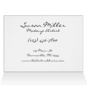 最小主義の青いトンボのギフト券 (内部横(上))